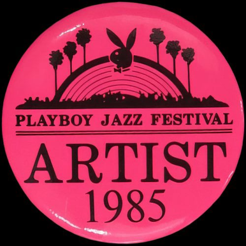 1985 Playboy Jazz Festival Badge