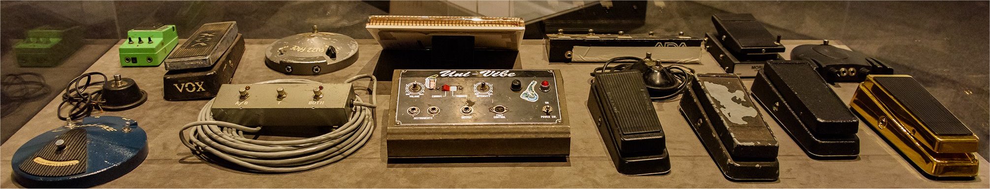 Stevie Ray Vaughan Effects Pedals