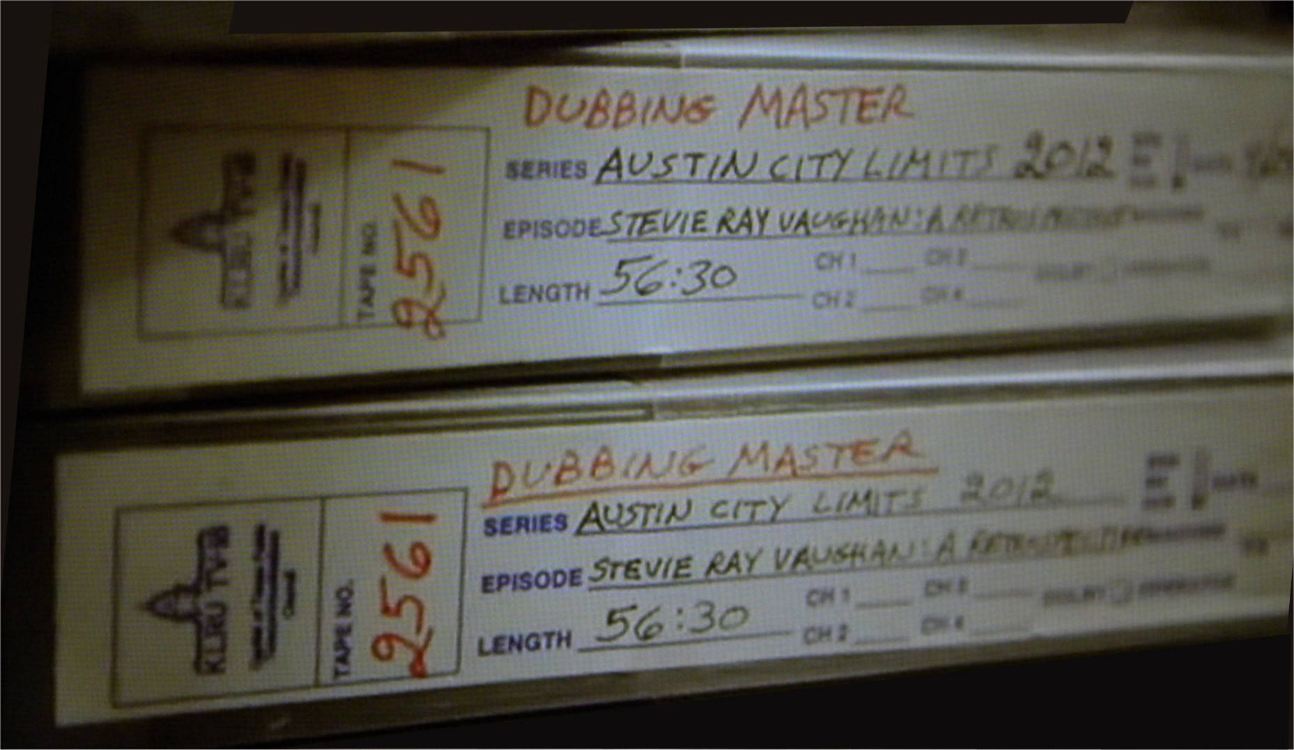 Austin City Limits Dubbing Master Tapes