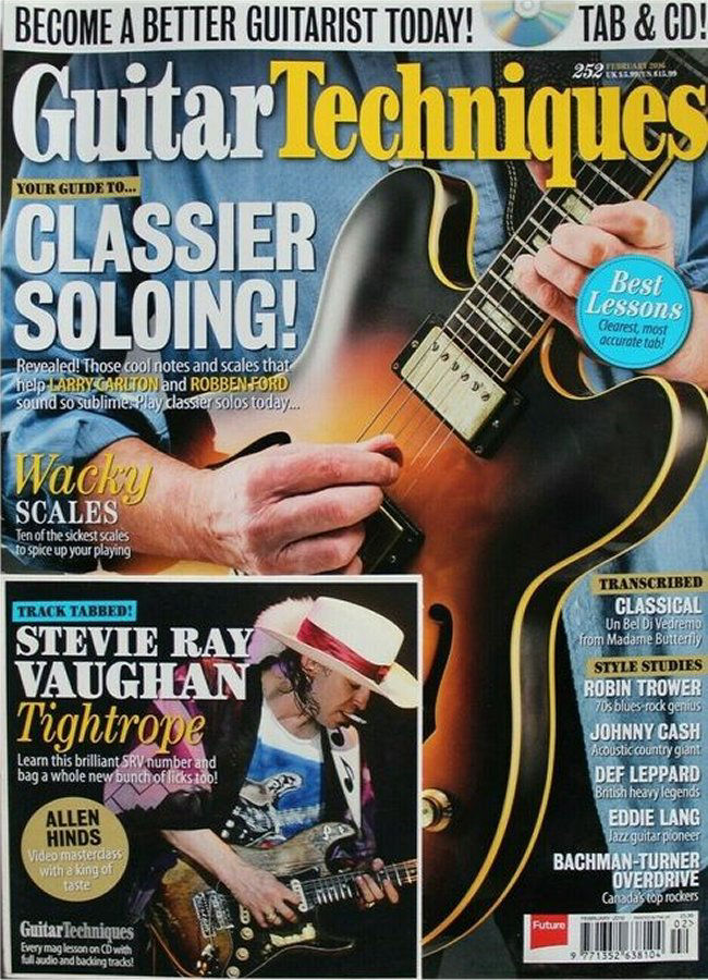 Guitar Techniques Magazine