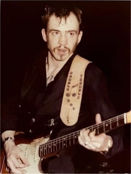Stevie Ray Vaughan - No 1 with White Pick Guard