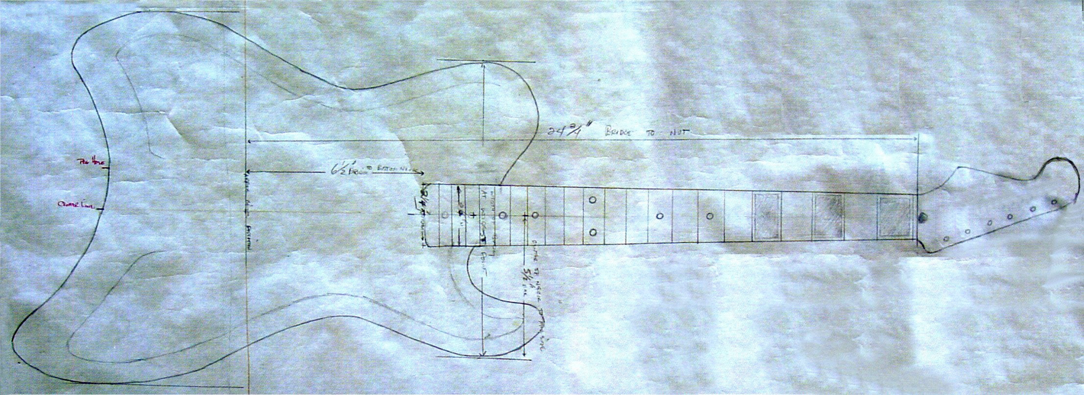 Stevie Ray Vaughan Prototype Guitar