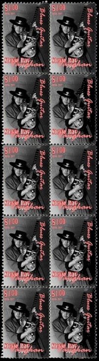 Stevie Ray Vaughan Postage Stamps