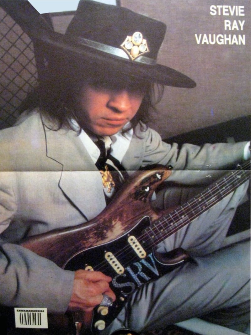 Stevie Ray Vaughan Magazine Poster